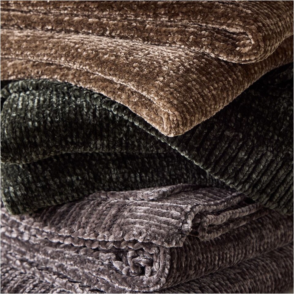 Luxe Chenille Throws