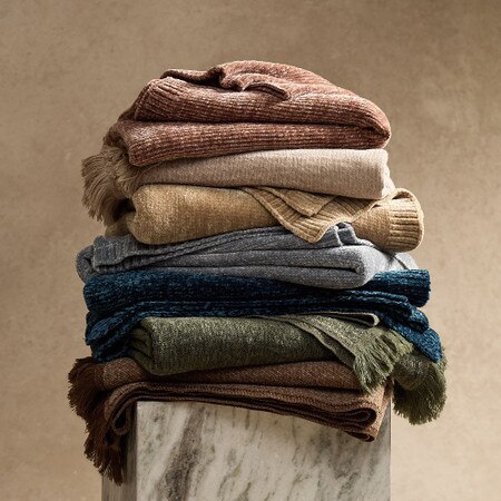 Bedding West Elm Luxe Chenille Throw Luxe Chenille Throws Soft