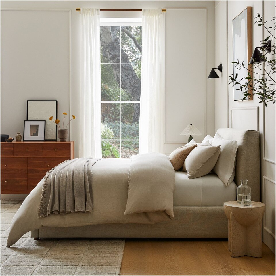 European Flax Linen Duvet Cover & Pillowcases
