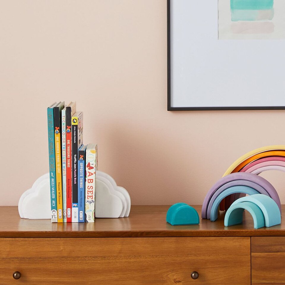 Marble Cloud Bookend