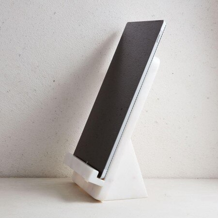 Marble Cookbook Stand West Elm United Kingdom