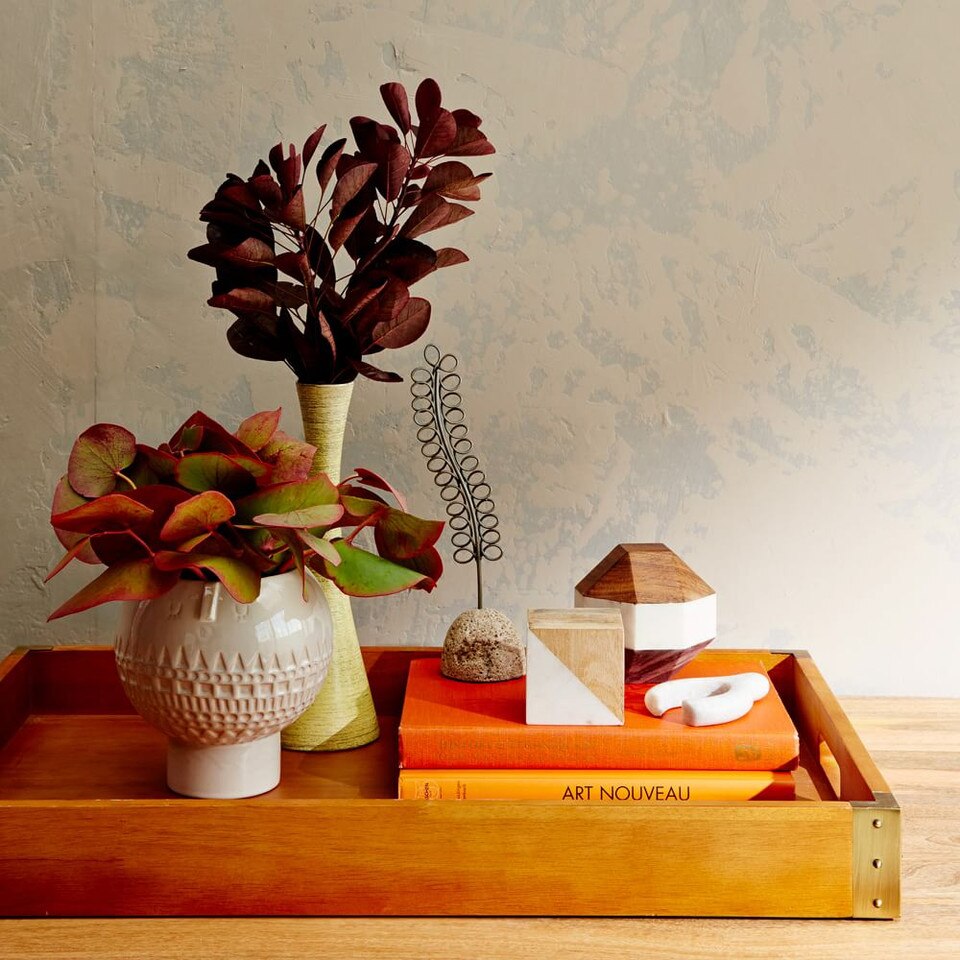 Marble & Wood Geometric Objects