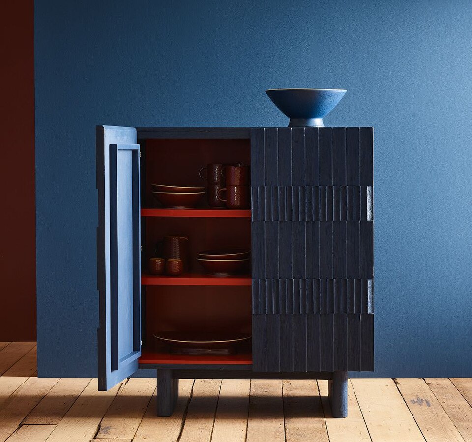 Marcus Samuelsson Colourblock Bar Cabinet (91 cm)