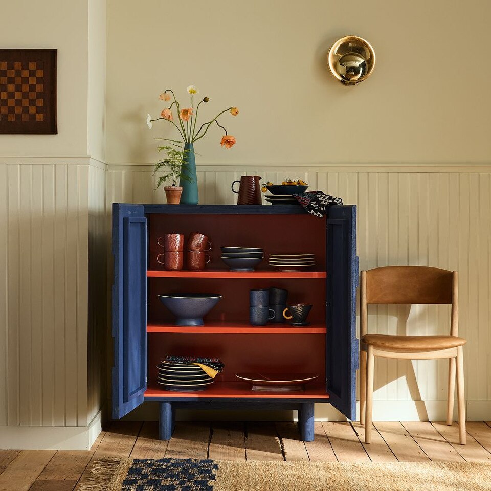 Marcus Samuelsson Colourblock Bar Cabinet (91 cm)