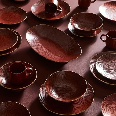 Marcus Samuelsson Carved Pattern Dinnerware Collection