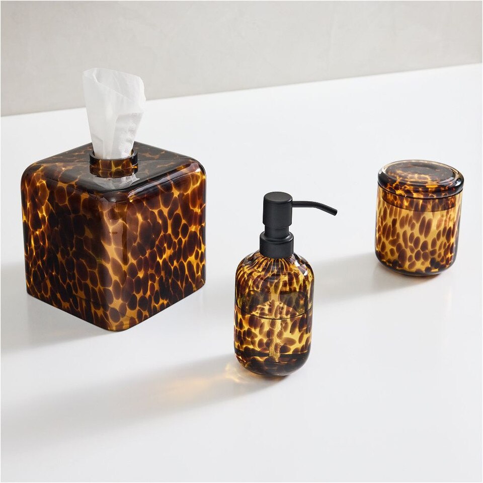 Mari Confetti Glass Bath Accessories