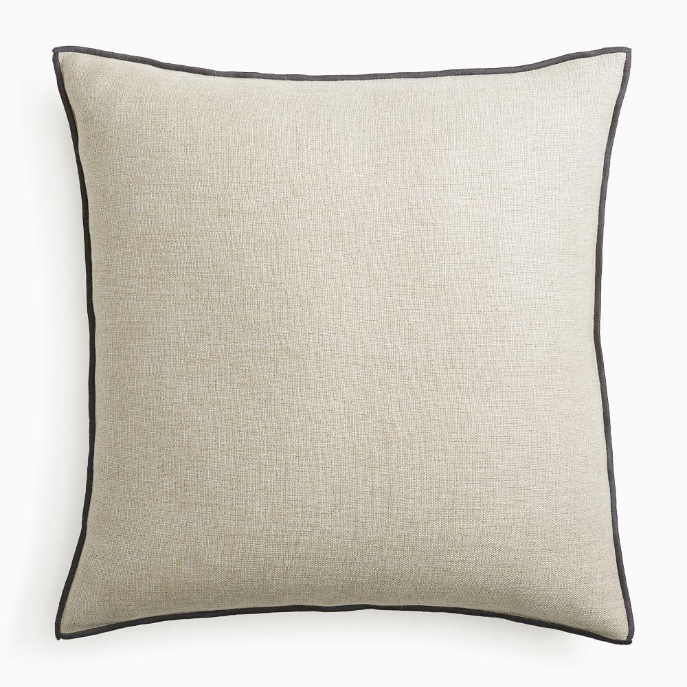 large linen pillows