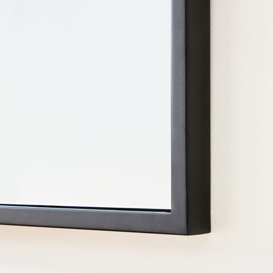 Metal Framed Large Arch Wall Mirror