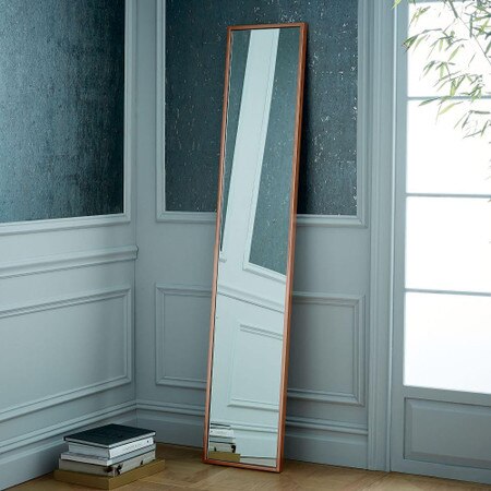 Metal Framed Narrow Floor Mirror West Elm Uk