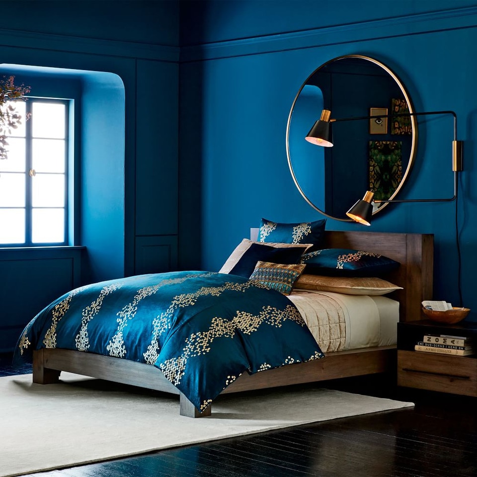 Metal Framed Oversized 122 cm Round Mirror