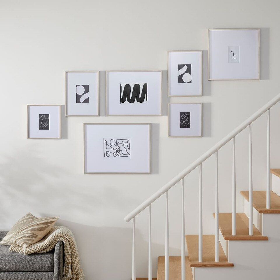 Metal Gallery Frames - Polished Nickel