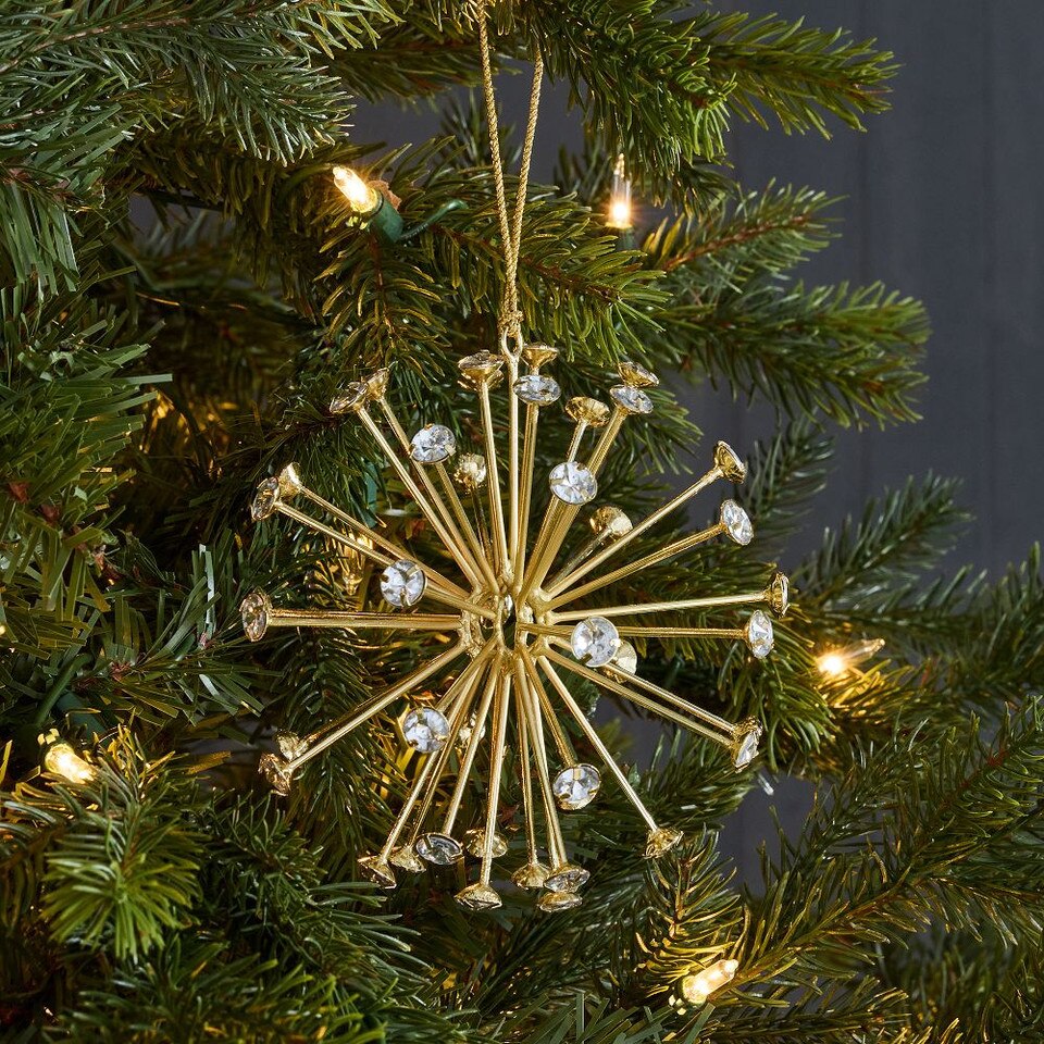 Metal Sputnik Bauble