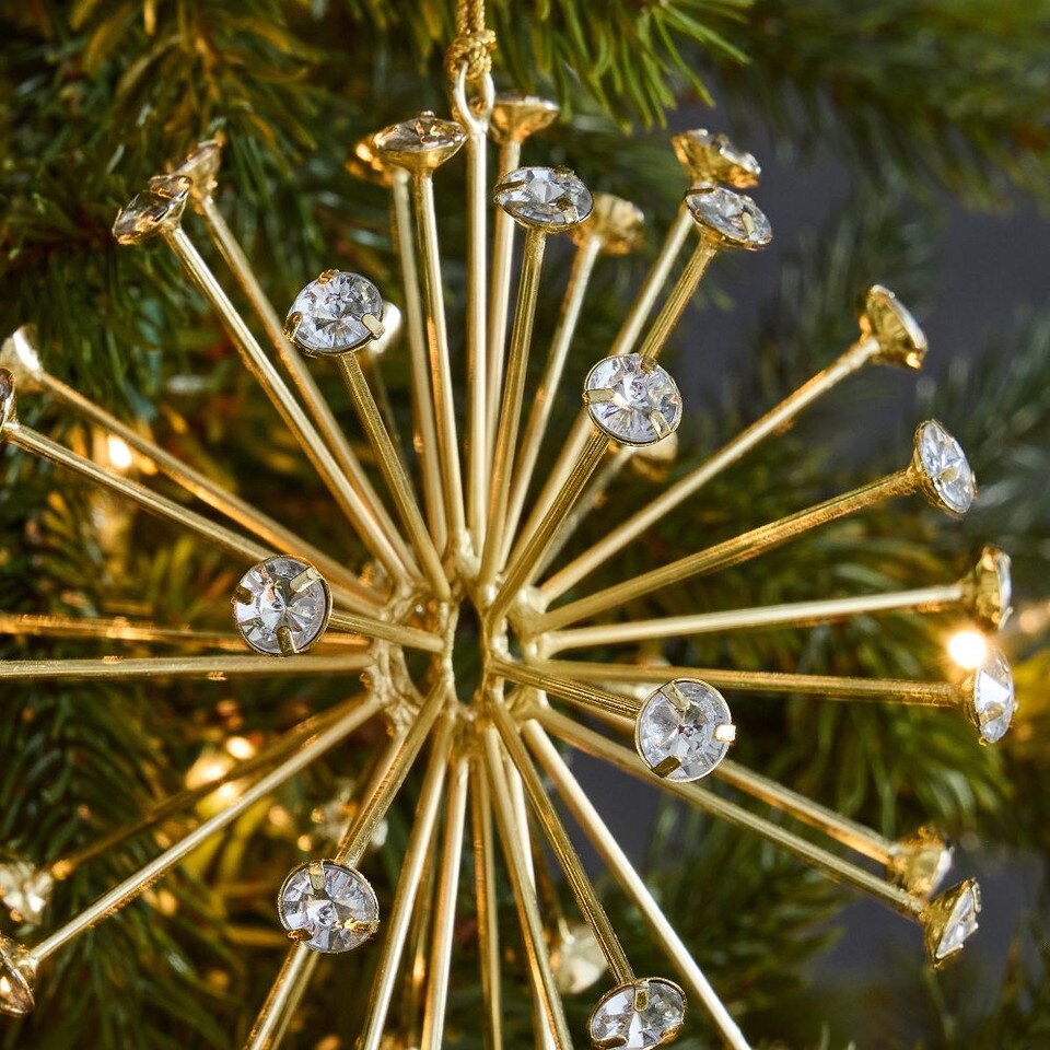 Metal Sputnik Bauble