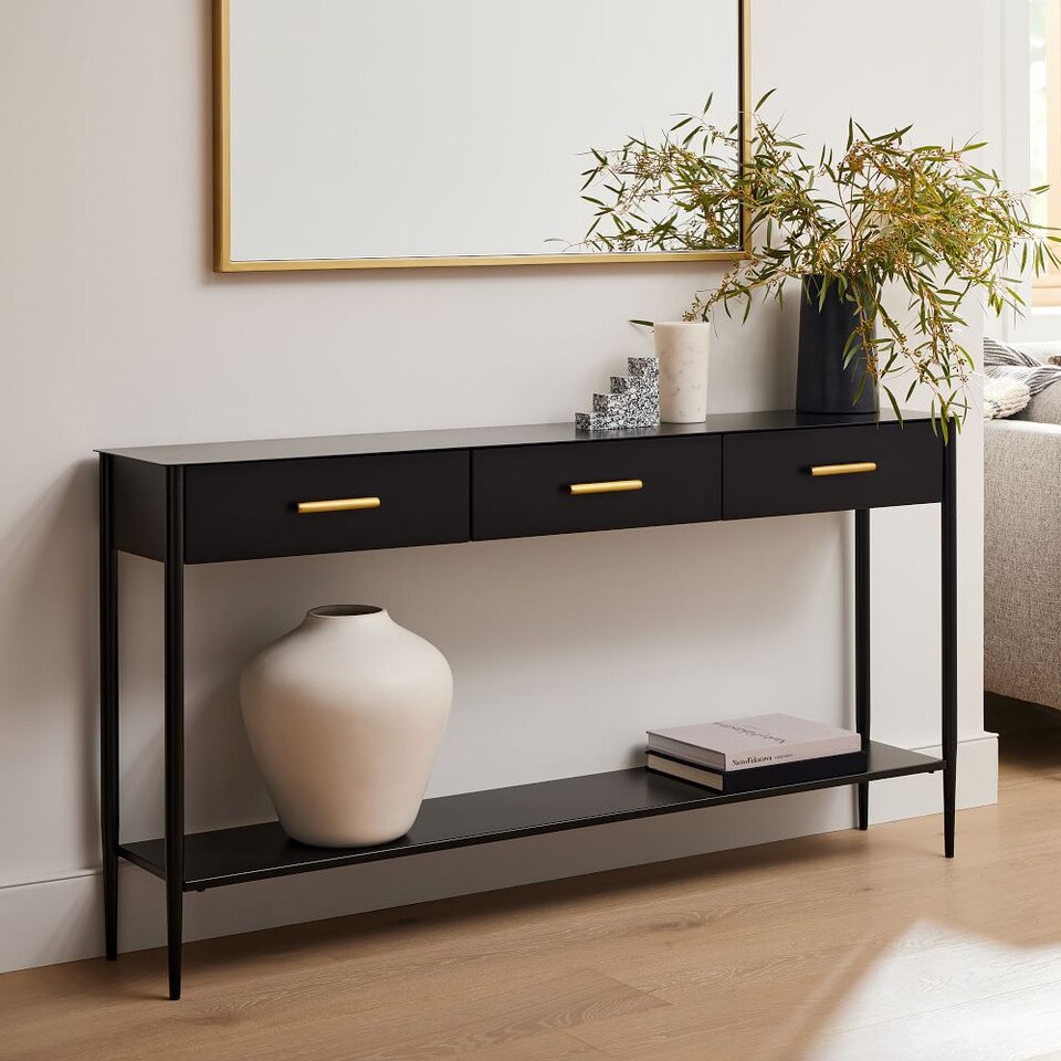 Metalwork Console (107 cm − 152 cm)