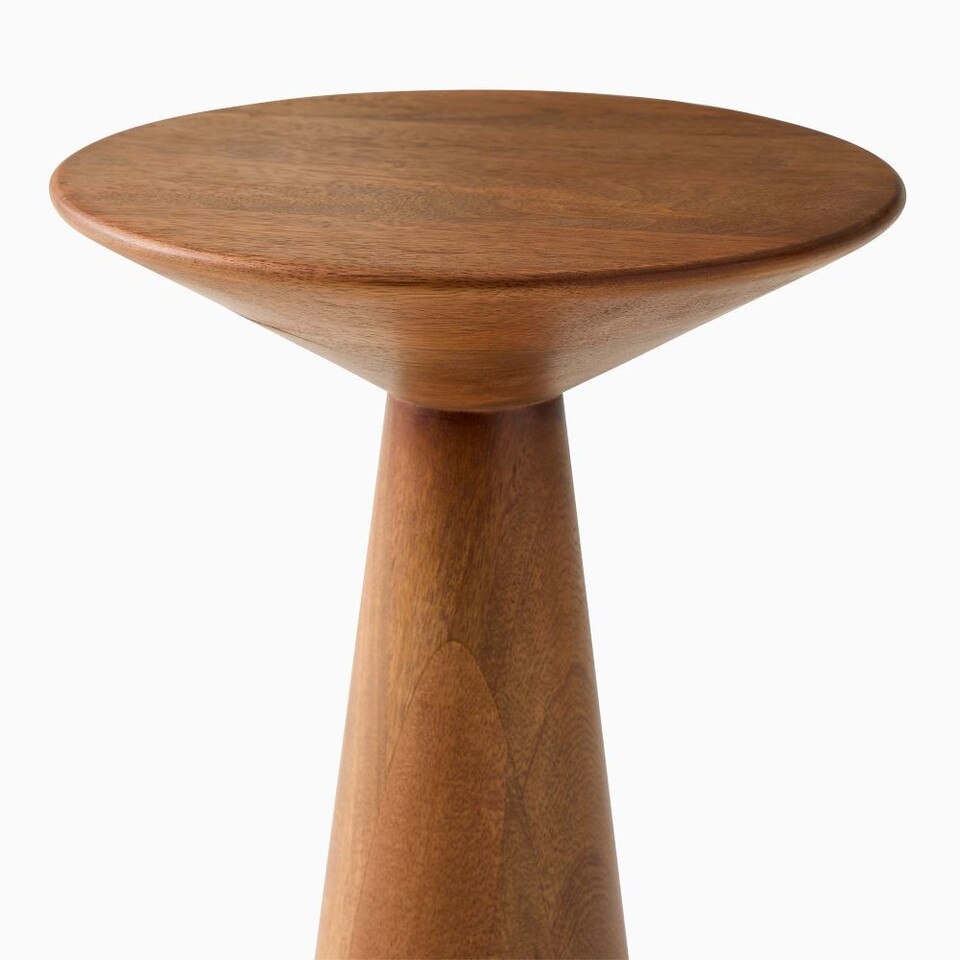 Meyer Wooden Drink Side Tables (46 cm - 53 cm)