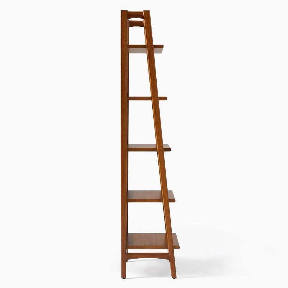Mid-Century Modern Bookcase Shelf (56 cm)