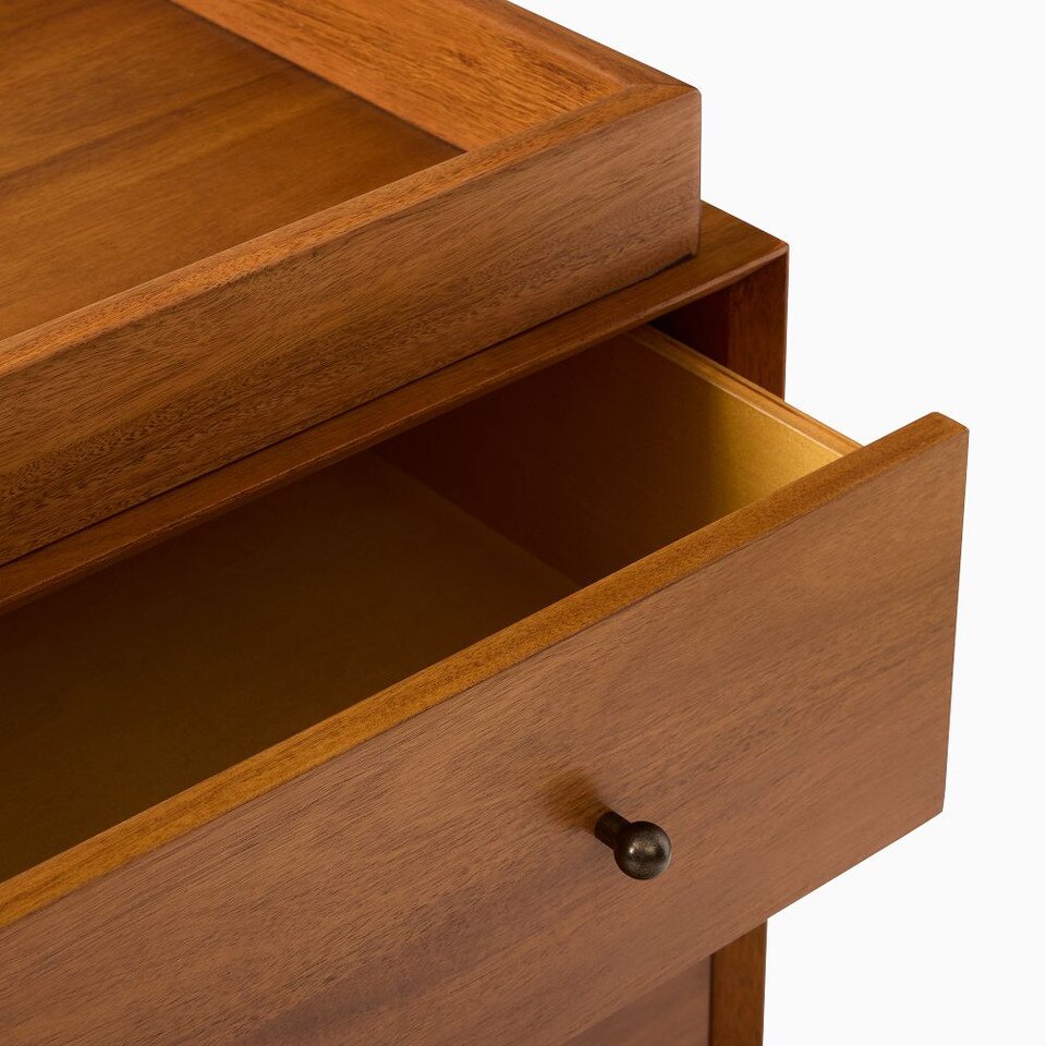 Mid-Century 3-Drawer Changing Table (91 cm)