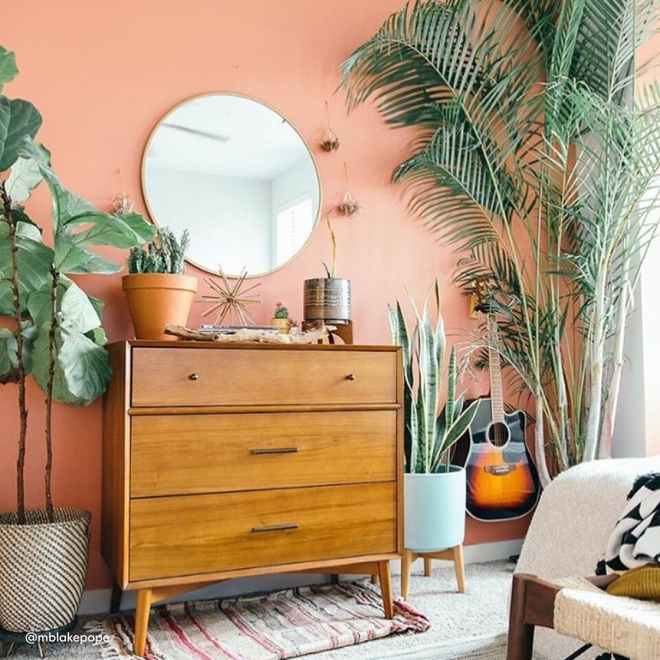 Mid-Century Modern 3-Drawer Chest (91 cm)