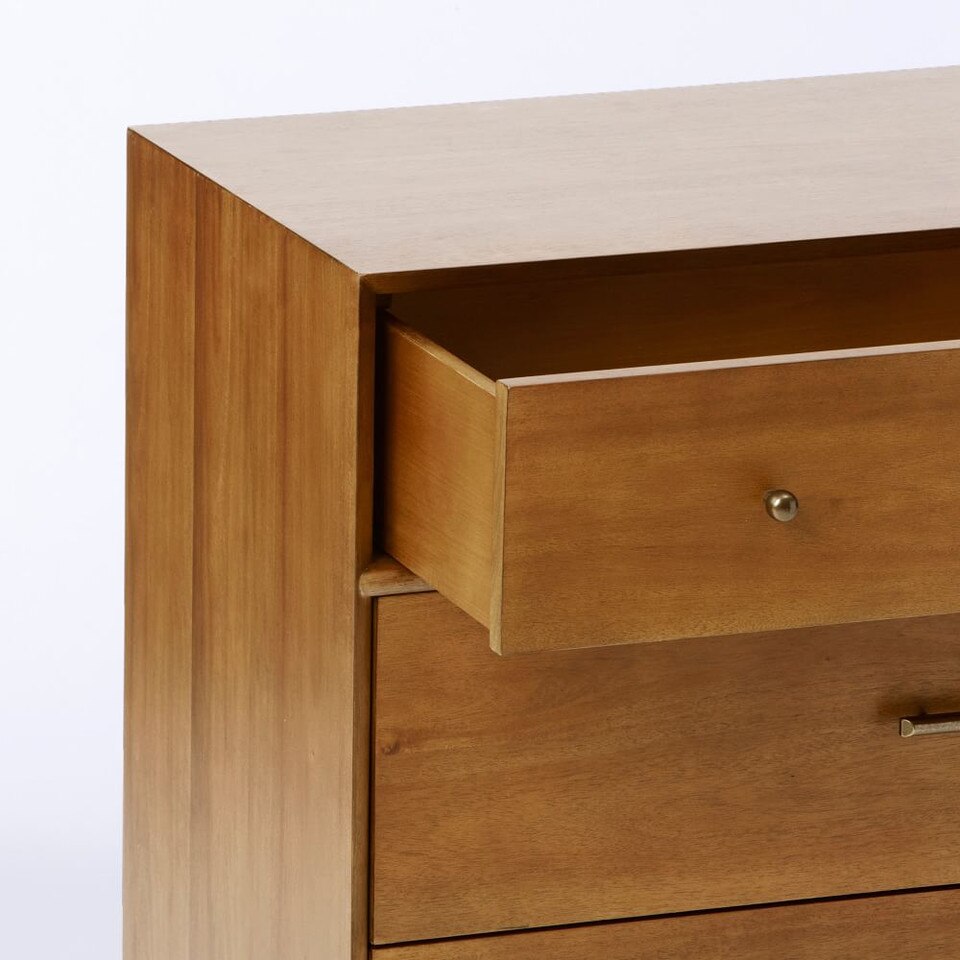 Mid-Century Modern 3-Drawer Chest (91 cm)