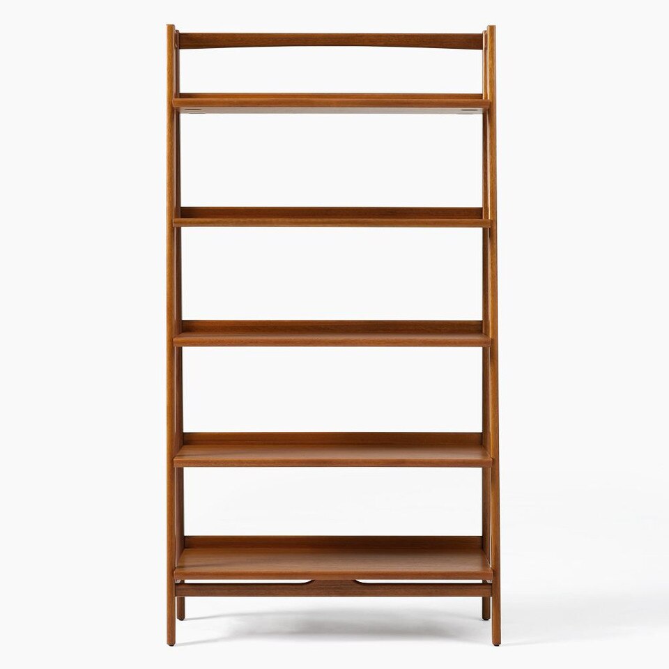 Mid-Century Modern Bookcase Shelf (97 cm)