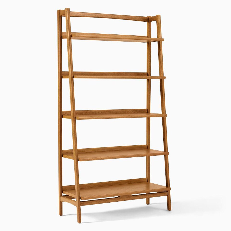 Mid-Century Modern Bookcase Shelf (97 cm)