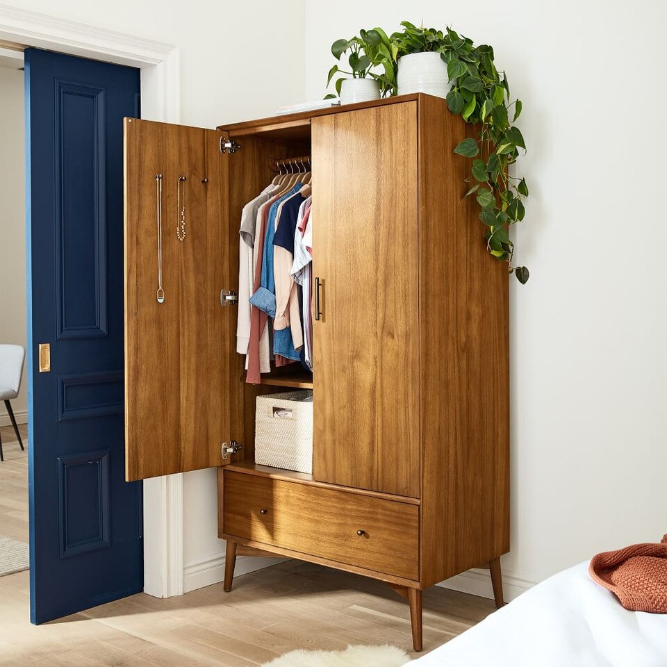 Mid-Century Modern Armoire (97 cm)