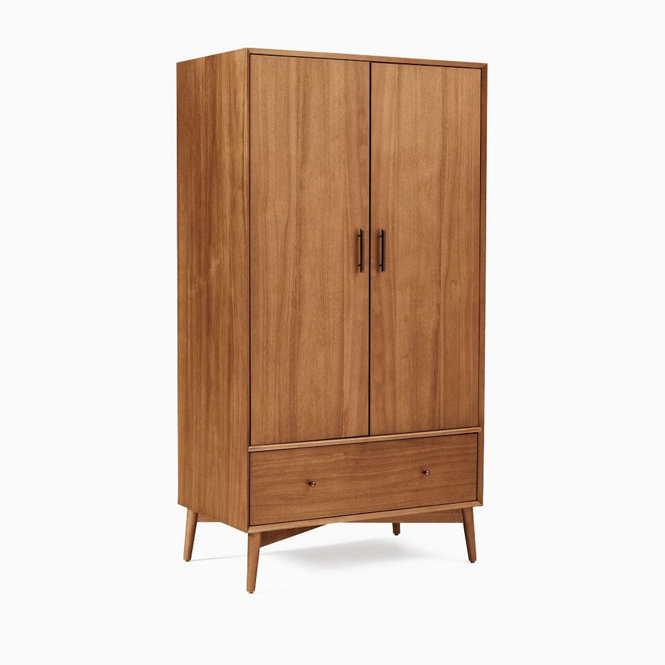 Mid-Century Modern Armoire (97 cm)