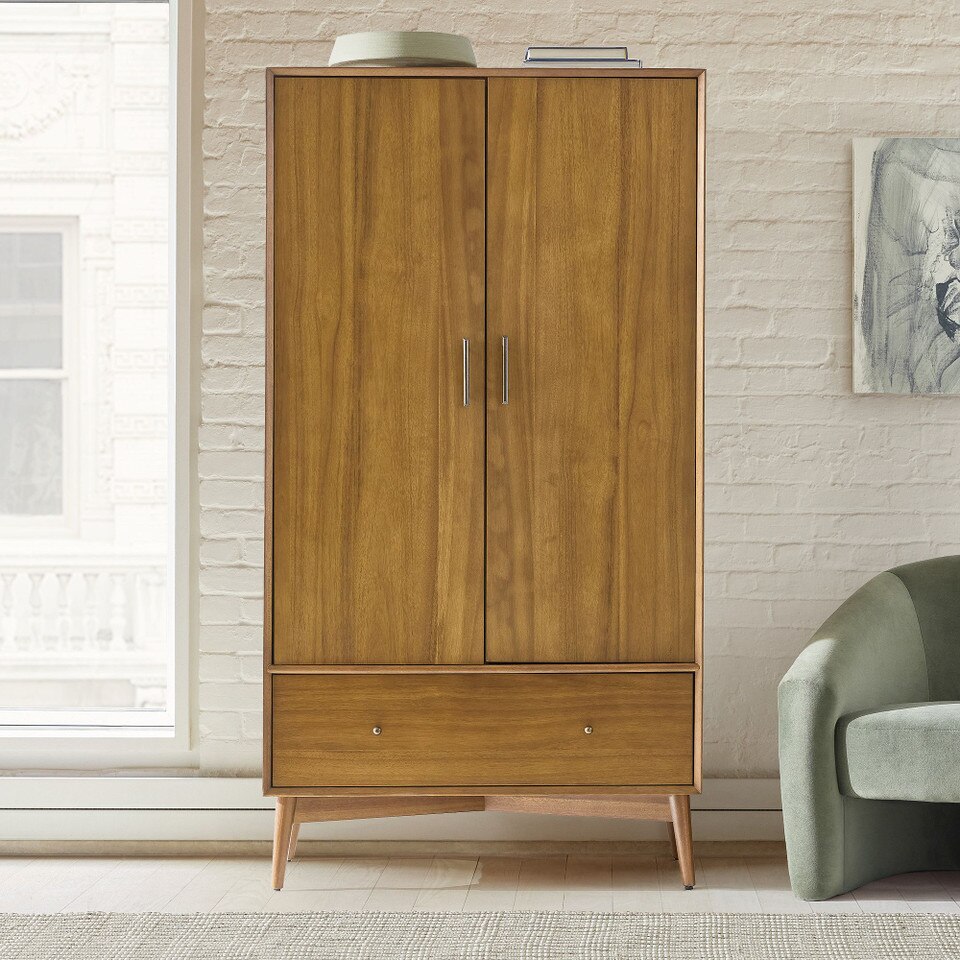 Mid-Century Modern Armoire (97 cm)