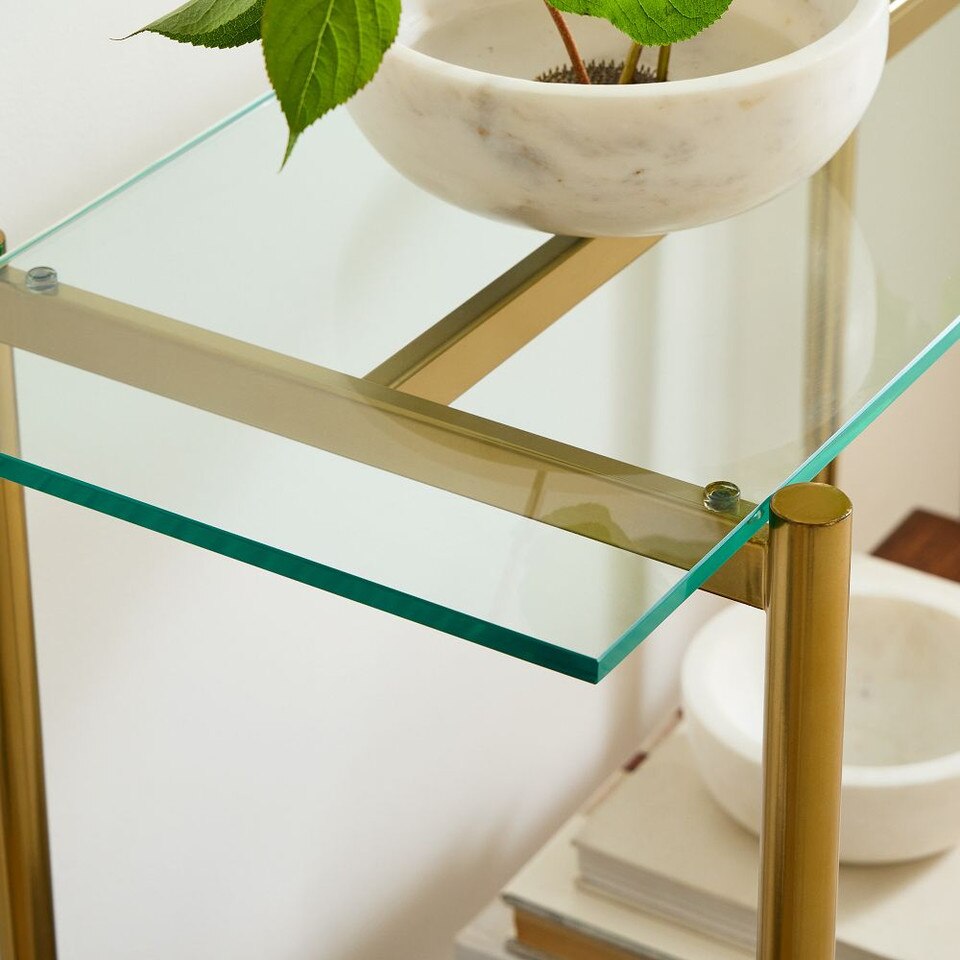 Mid-Century Art Display Entry Console (86 cm)