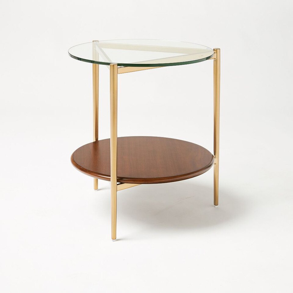 Mid-Century Modern Art Display Side Table (51 cm)