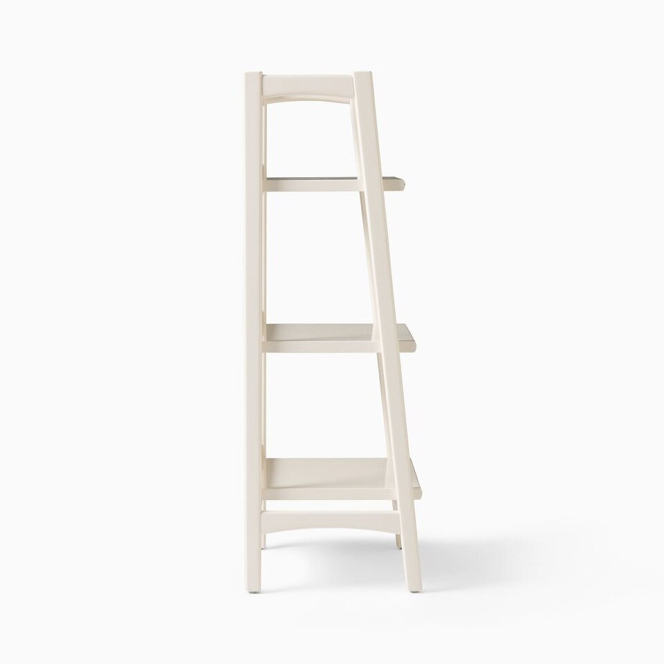 Mid-Century Modern Bath Ladder Storage