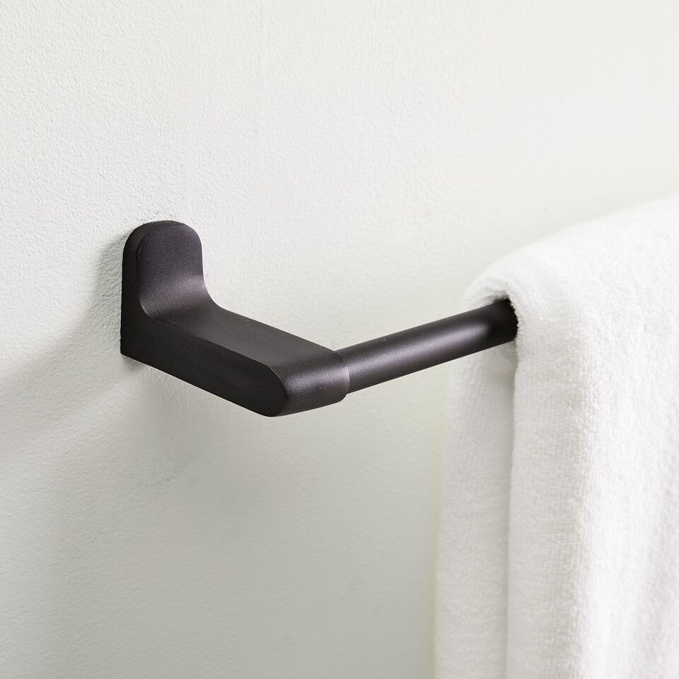 Mid-Century Bathroom Hardware - Dark Bronze