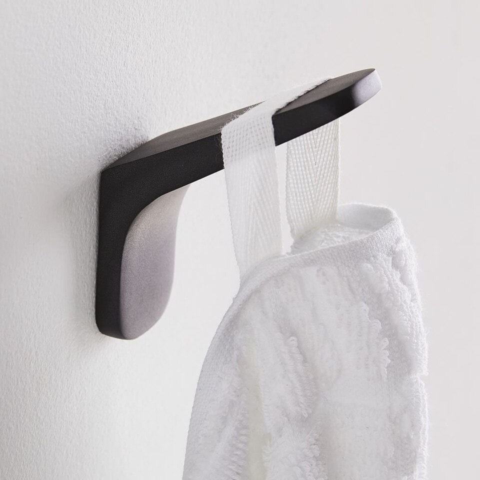 Mid-Century Bathroom Hardware - Dark Bronze