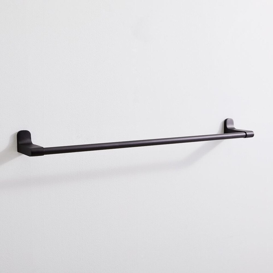 Mid-Century Bathroom Hardware - Dark Bronze
