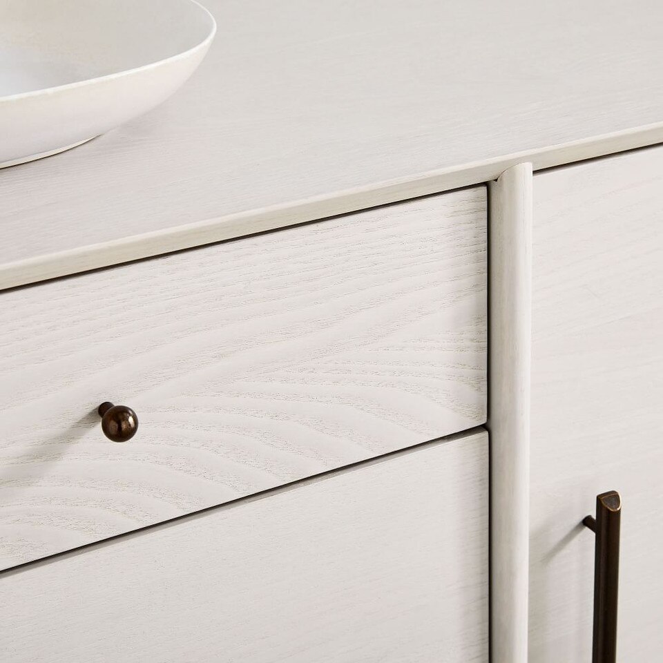 Mid-Century Modern Sideboard (147 cm) - Pebble