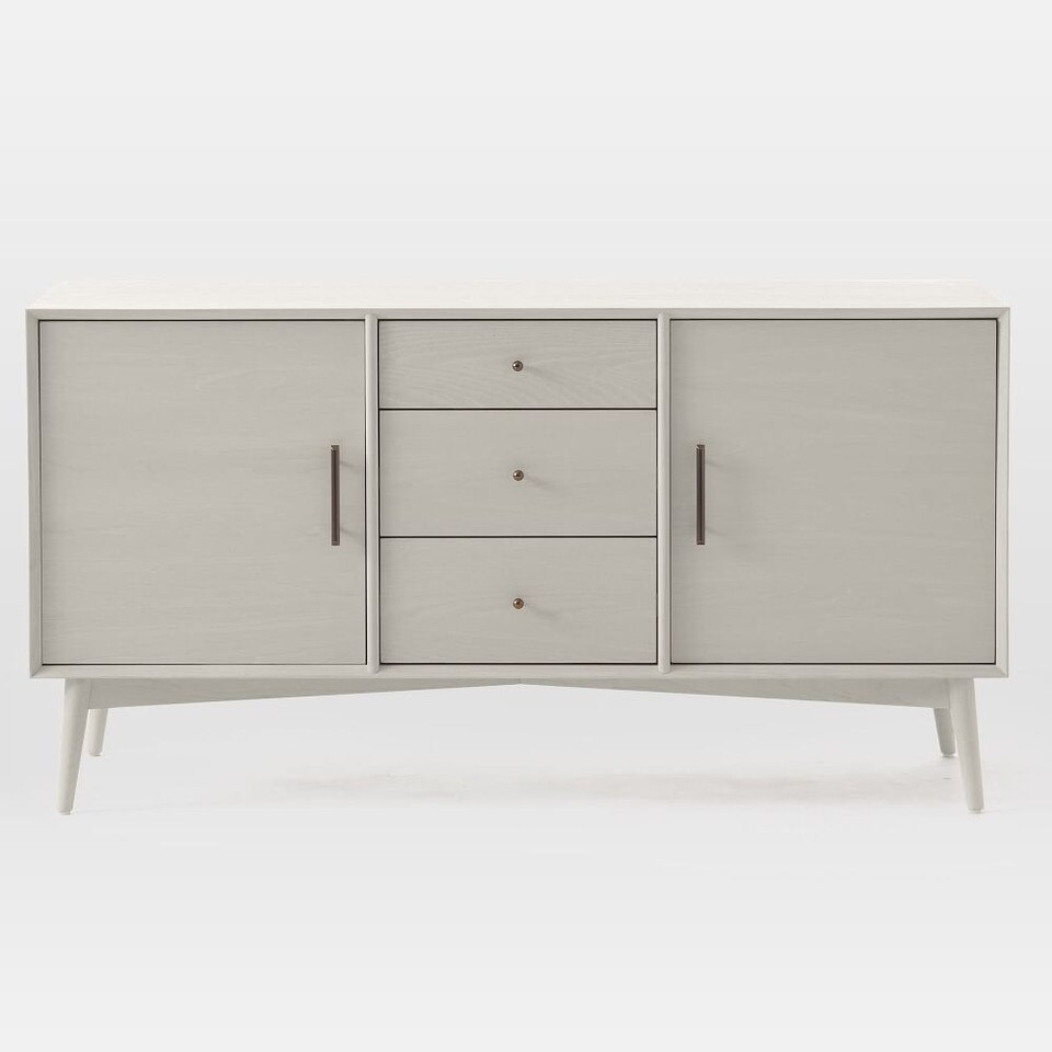 Mid-Century Modern Sideboard (147 cm) - Pebble