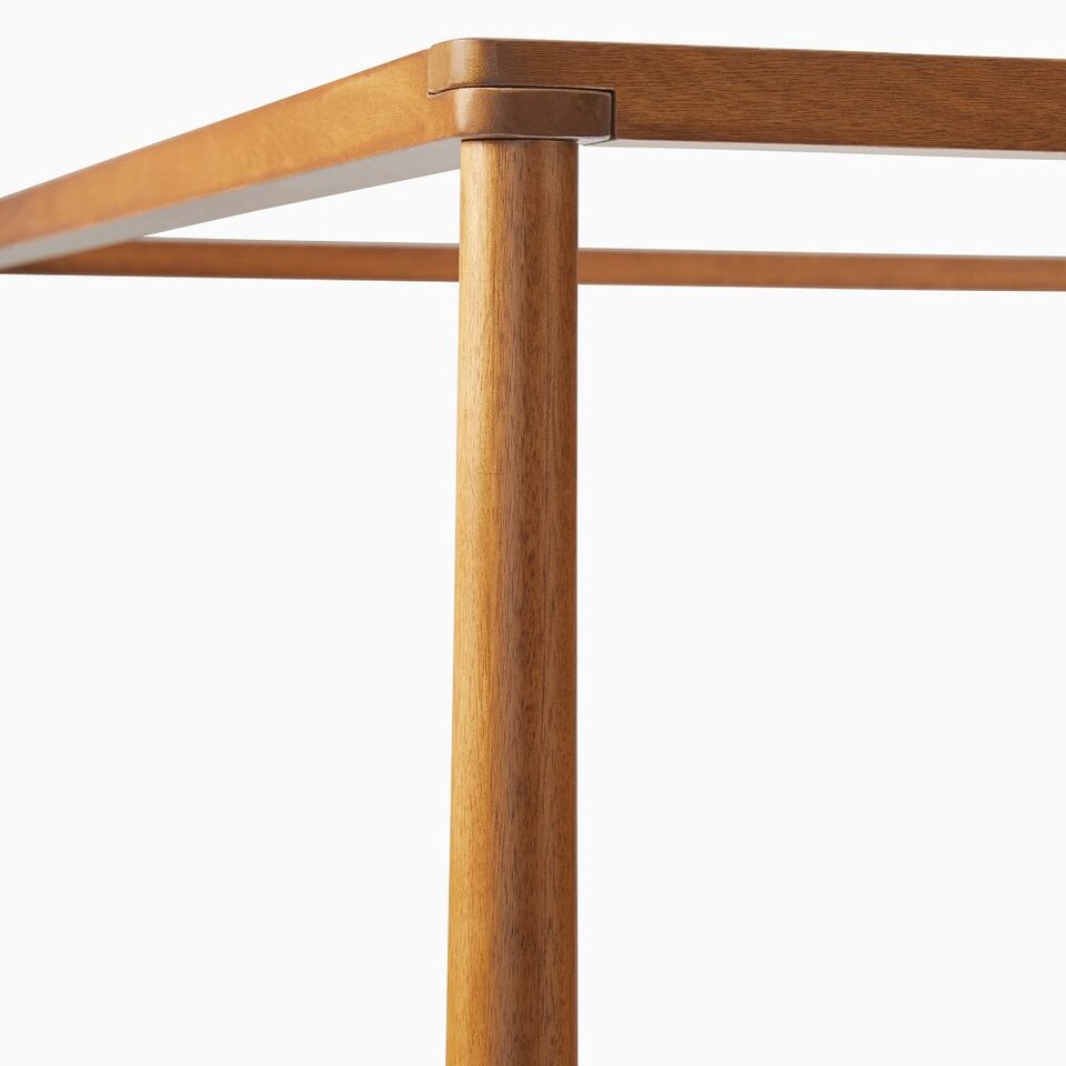 Mid-Century Modern Canopy Bed
