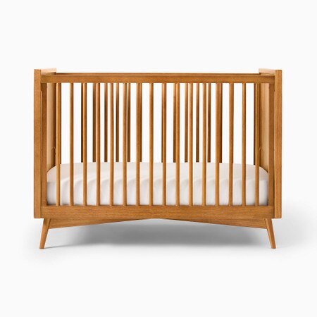 Mid-Century Convertible Crib Whimsical Nursery Design West Elm UK