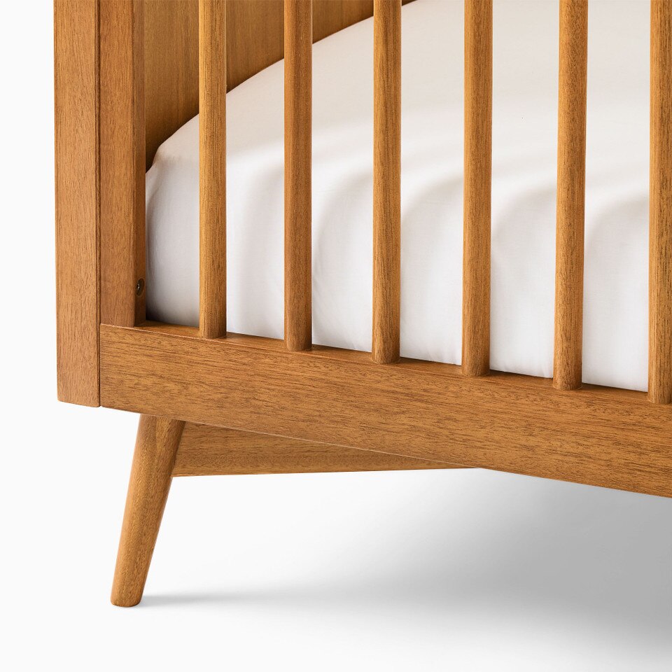 Mid-Century Convertible Crib