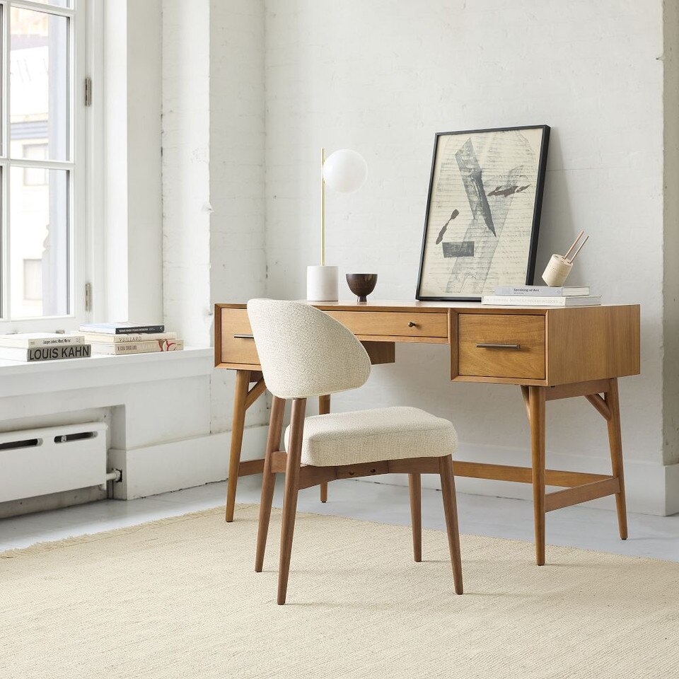 Mid-Century Modern Desk (132 cm)