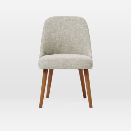 Mid Century Upholstered Dining Chair Wooden Legs West Elm United Kingdom Mid Century Upholstered Dining Chair, Upholstery Fabric Dining Chairs Uk