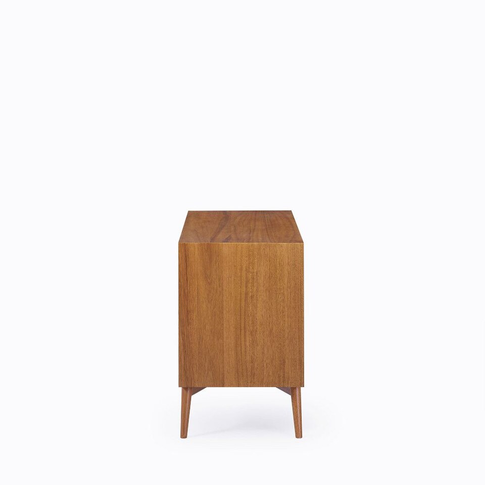 Mid-Century Modern Glass Sideboard (147 cm)