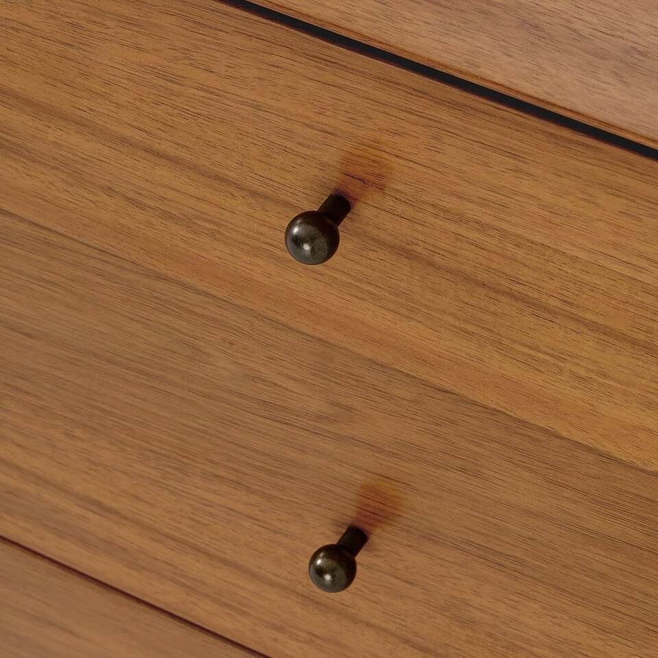 Mid-Century Modern Glass Sideboard (147 cm)