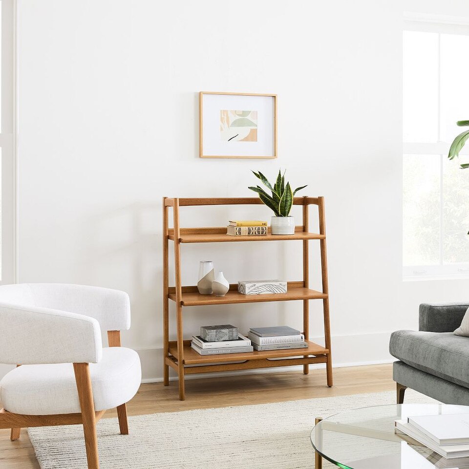 Mid-Century Low Bookshelf (91 cm)