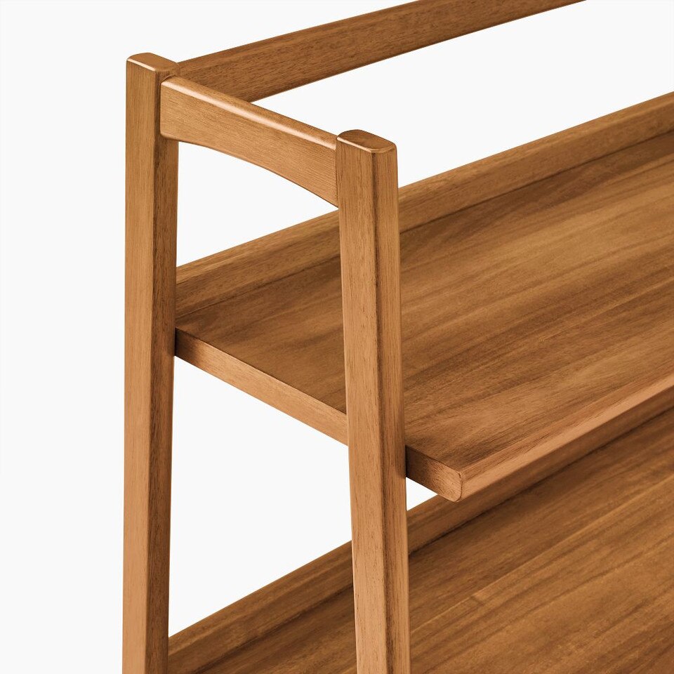 Mid-Century Low Bookshelf (91 cm)