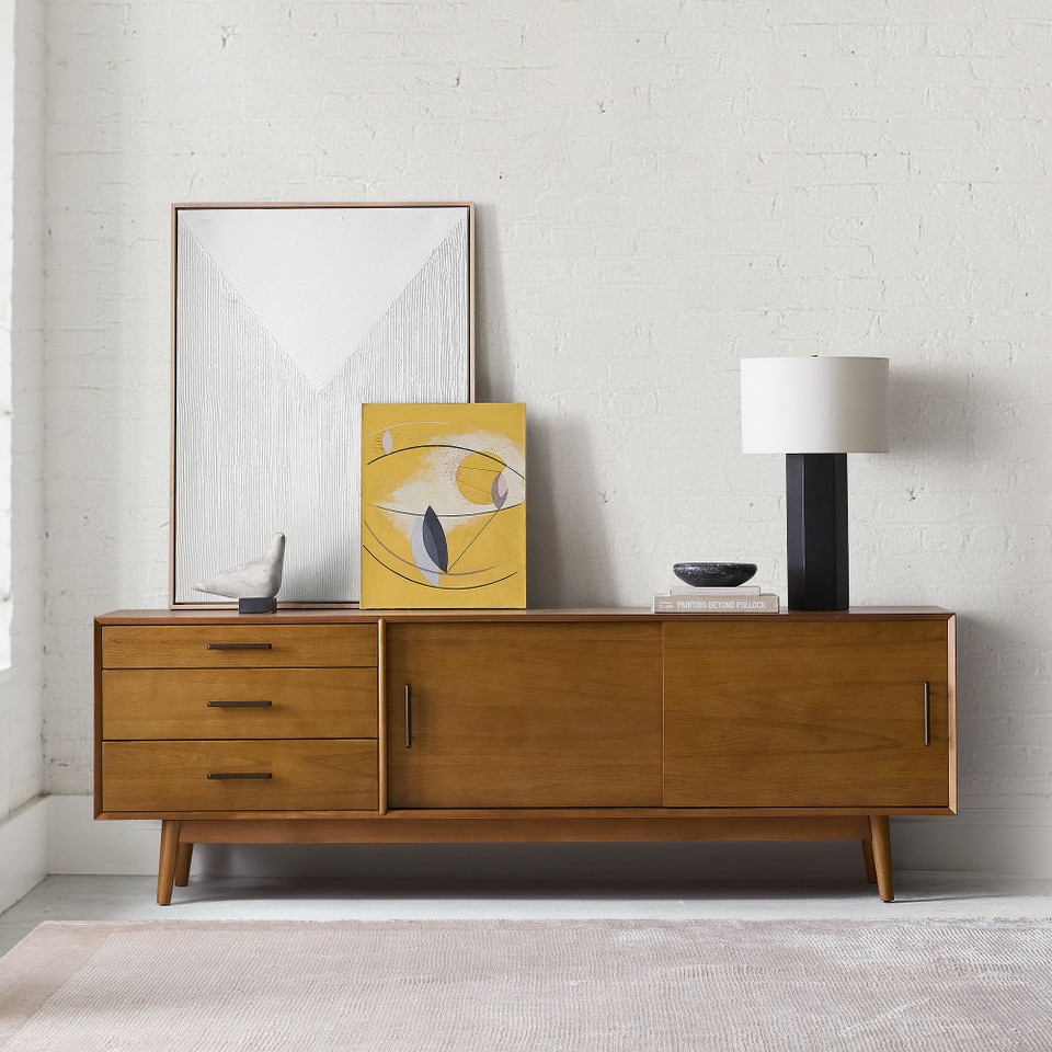 Mid-Century Modern Media Console (203 cm)