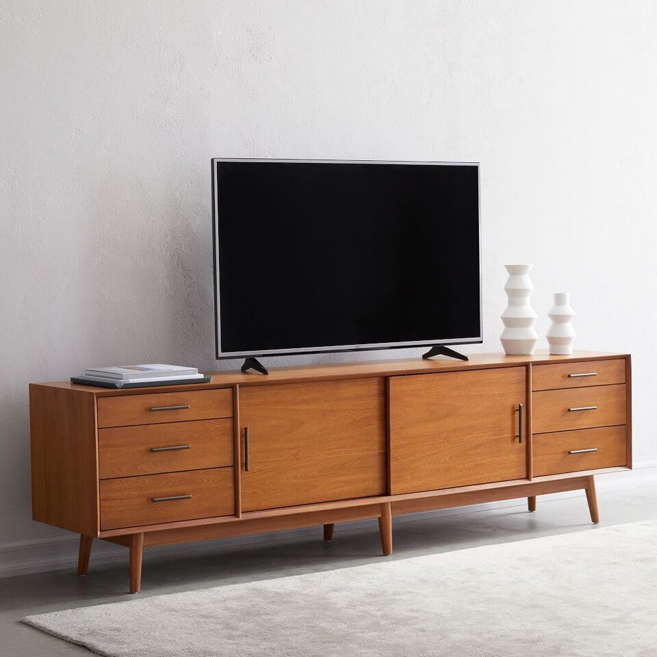 Mid-Century Modern Media Console (244 cm)