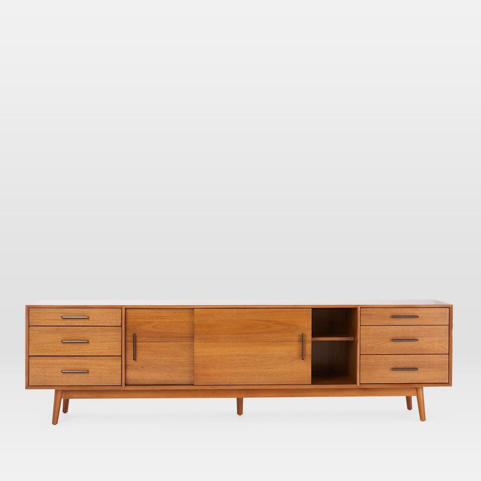 Mid-Century Modern Media Console (244 cm)