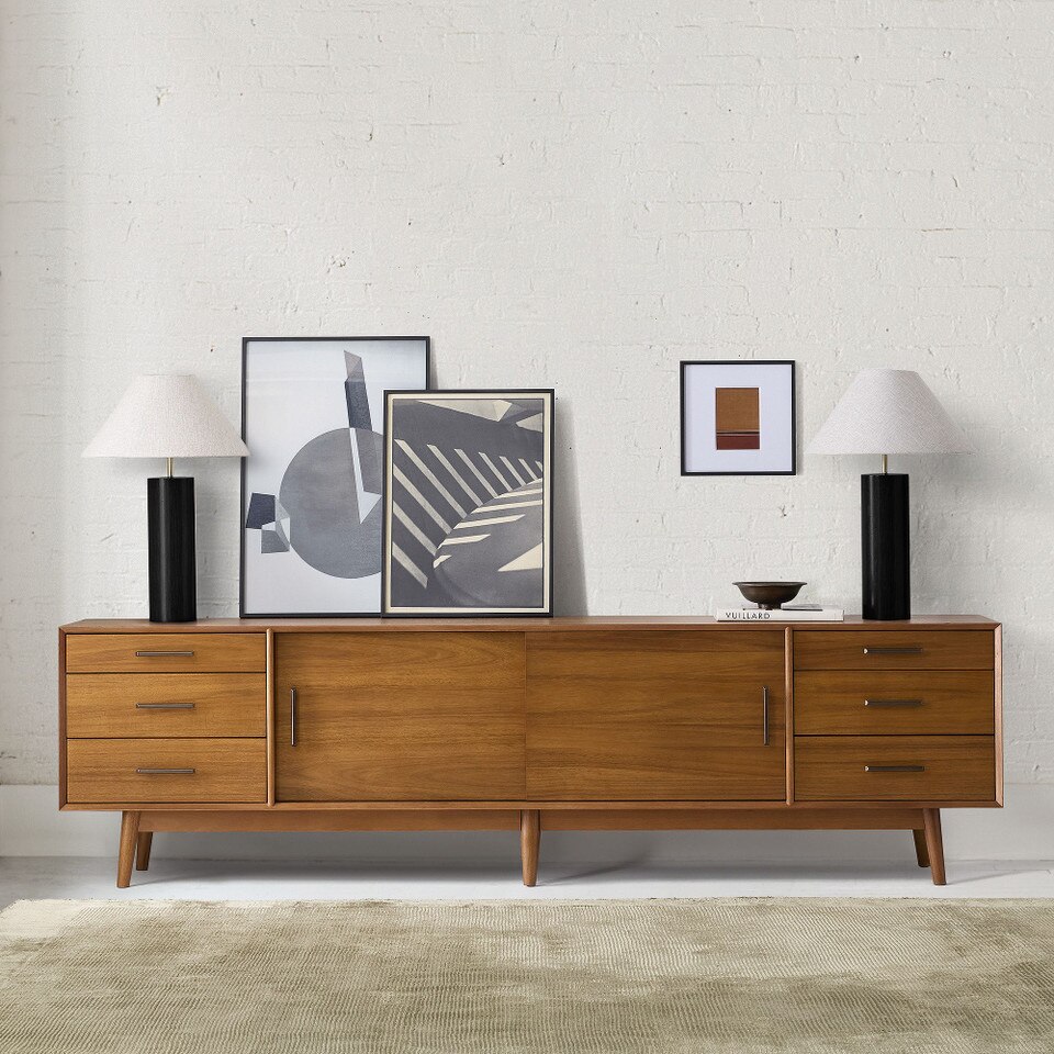 Mid-Century Modern Media Console (244 cm)