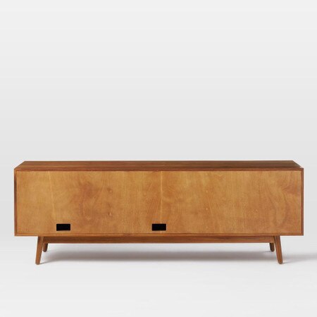 Mid Century Media Console 203 Cm Acorn West Elm United Kingdom Mid Century Media Console 203 Cm, Mid Century Tv Cabinet Uk